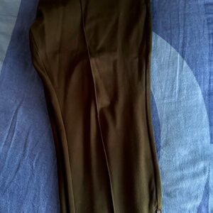 Universal Standard Pintuck Ponte Knit High Rise Elastic Waist Skinny Trouser